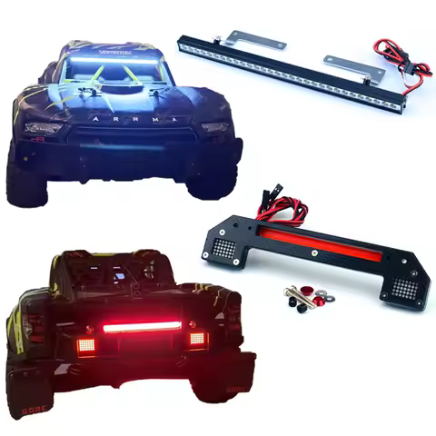 MOJAVE 6S LED Simulation 7.4V Roof Lights Taillight for 1/7 Arrma MOJAVE 6S 4X4 EXB RC Short Course 