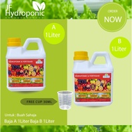 BAJA A&B 2LITER FOR FRUITING | 1L PATI BAJA A & 1L PATI BAJA B