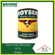 ☏ ۩ ஐ BOYSEN Silver Aluminum Paint B-75 Gallon