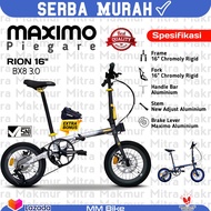 SUPERSALE!!! Sepeda Lipat MAXIMO Piegare 16 Inch RION BX8 3.0