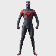 คอสเพลย์เครื่องแต่งกาย Miles Morales Superhero Jumpsuit สําหรับผู้ใหญ่อะนิเมะ Spider Man ข้าม Spider