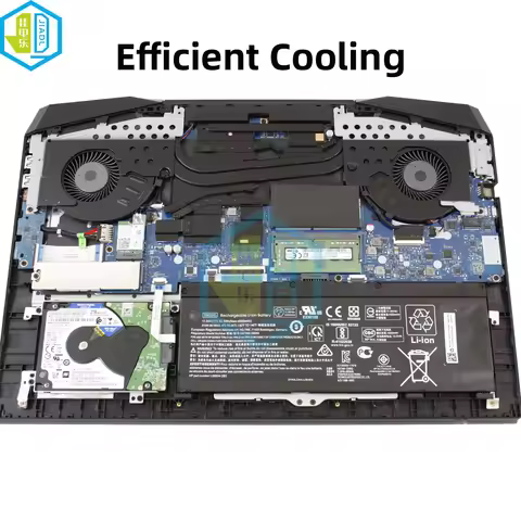 New Laptop CPU GPU Cooling Fans For HP Gaming Pavilion 17-CD TPN-C142 L56873-001 ND85C14-18K14 ND85C