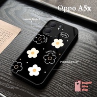 Latest Oppo A5x Glass Softcase 2025 - IC13 - Full Cover Mobile Phone Case with Camera Protector