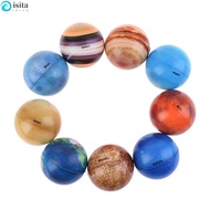 ISITA Moon Star Ball 6.3cm Elastic Bouncy Ball Sponge Ball Stress Relief Ball Toy Printing Star Ball