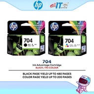 HP 704 Black Colour Original Ink Cartridge for HP DeskJet Printer High Quality Ink Cartridge Print S