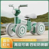 Children Four-Wheeled Balance Car 1-4 Years Old Boys Girls Baby Walker No Pedals Children Sliding Fo