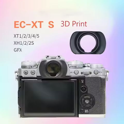 3D Print Hard Plastic EC-XT S Eyepiece Eyecup for Fuji XT5 XH1 XT3 X-T4 GFX-50S GFX100S