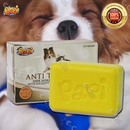 Papi Anti-Tick & Flea Soap 115g Dog/Cat Soap (100% Herbal & Mineral Soap) (Agr) Dog Soap