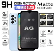 Tempered Glass Matte Glare 9H Anti Oil Full Screen Samsung A20 A20S A21 A21S A22 4G A22 5G A23 4G A2