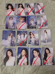 Le sserafim pureflow photocards 日場 小卡 采源 櫻花 允真 一葉 恩採