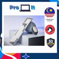 Heatz ZK25 Wireless Keyboard Mouse Combo Silent Keys & Mouse | BT 5.2 + 2.4G Dual Mode Rechargeable