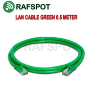0.5M/1M CAT6 LAN PATCH CABLE GREEN