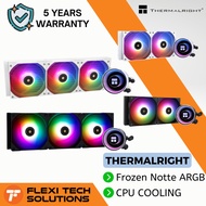 Flexi Tech THERMALRIGHT Frozen Notte 240/360 ARGB AIO CPU Liquid Cooler (BLACK/ WHITE)
