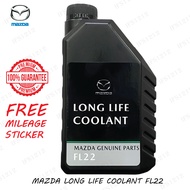 NEW MAZDA COOLANT 1L ALL MODEL MAZDA 2 3 5 6 7 CX3 CX5 CX7 CX9 BIANTE RX7 RX8 LONG LIFE ANTI RUST & 