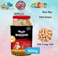 Drools biscuit chicken & egg for dog 800grm