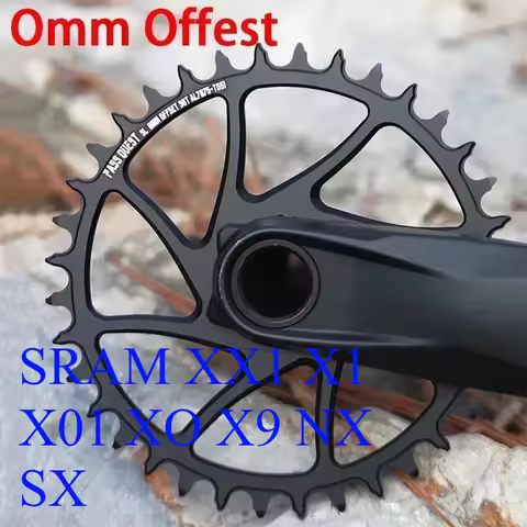 PASS QUEST SRAM XX1 X1 X01 XO X9 NX SX BB30 crankset 0mm offset direct mount wide and narrow chainri