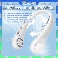 Portable Fan Neck Fan 3 Speed Quiet Strong Wind Mini Handheld Fan