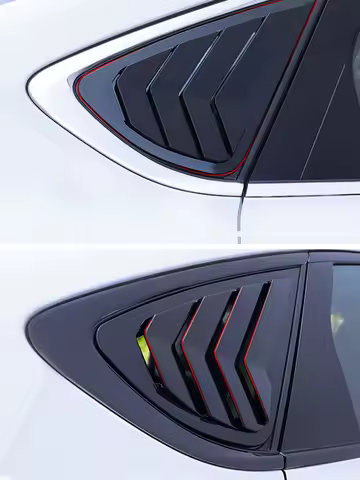 For Geely Tugella Xingyue FY11 2019-2024 Rear Quarter Window Trim Cover Stick-On Spoiler Sporty Look