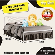 Scandinavian Metal bed (Queen/king Size)/Katil besi berkualiti