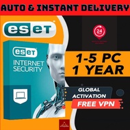 [AUTO & INSTANT DELIVERY] ESET Internet Security 2022 Antivirus - GENUINE LICENSE