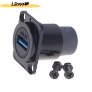 D Type Metal USB Port Dual Connector 3.0