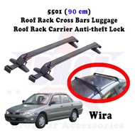 5501 (90cm) Car Roof Rack Roof Carrier Box Anti-theft Lock  Cross Bar Roof Bar Rak Bumbung Rak Bagasi Kereta - WIRA