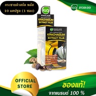 กระชายดำพลัส  ขาวละออ Krachaidum Extract Plus Khaolaor กระชายดำสกัด พลัส แอลอาร์จีนีน ซิงค์ ทอรีน ขนาด 10 แคปซูลต่อกล่อง  กระชายดำแคปซูล ล็อตใหม่