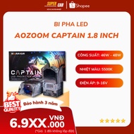 Genuine Aozoom 1.8 Inch Captain Light - LED Headlight 1.8 Inch Design, Super Compact, Quick Installa