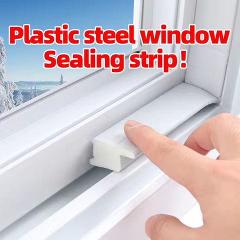 Special Seal Strip for Plastic Steel Sliding Windows - 3m Outer Seal + 3m Inner Seal + 3m Middle Gap