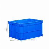 QIGEYOUPIN | Reinforced Plastic Storage Box for Turtle and Logistics 56cm*42cm*31cm