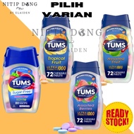 Tums Antacid Extra 750 Ultra 1000 Strength Obat Maag Asam Lambung