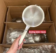 Rây Lọc Inox Vợt Lọc Bột Rây Lưới Lọc Sữa Đậu Nành Thép Không Gỉ 304 HÀNG CAO CẤP LOẠI DÀY Rây Cặn D