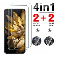 4in1 for Oppo Find N2 N3 Flip 5G CPH2437 PHT110 CPH2519 Front Hydrogel Film Screen Protector + Camera film