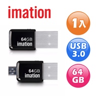 imation 2合1 USB 3.0 迷你高速OTG隨身碟 64GB