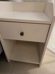 二手Ikea白色小儲物櫃