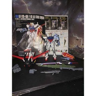 GUNDAM HGCE AILE STRIKE + OPTION PART ( PERFECT STRIKE) BUILT