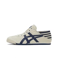 Onitsuka Tiger Mexico 66m blue men's and women's classic retro casual shoes anti-slip wear 【100% legit】