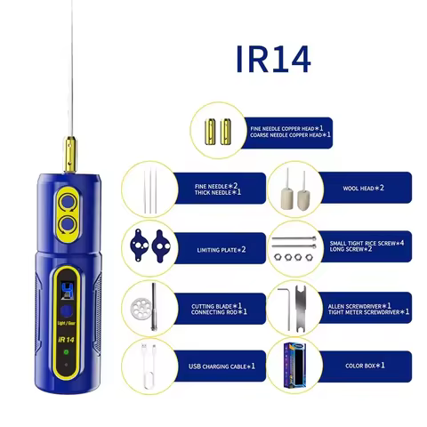 Mechanic IR14 Electric OCA Glue Remover Tool With Led Display For Phone Screen OCA Polarized Clean E
