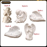 [qjypno49] Angel Statue Resin Angel Figurine Angel Sculpture Angel Resin Figurine Ornament for Books