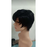 Human hair Short wig Real hair