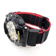 สายผ้าใบไนลอนสำหรับ Casio GA-110 G-Shock/100/120/150 GD-100/110/120 DW-5600 GW-6900 G-6900/G-8900/G-