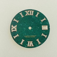 Mờ NH35 Mặt Số Đồng Hồ Thay Thế Một Phần Cho 2CAN Thương Hiệu Chất Liệu Kim Loại Thiết Kế Móng Tay L