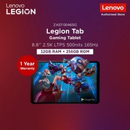 Legion Tab Gen 3 with Folio Case + Glass Film | ZAEF0046SG | 8.8" 2.5K Display | Snapdragon 8 Gen 3 