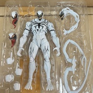 Bandai | ฟิกเกอร์แอคชั่นใหม่ Shf Anti Venom พร้อมข้อต่อที่ขยับได้ โมเดลของสะสมสำหรับการสะสม ตกแต่ง แ