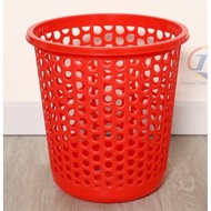 Round Plastic Waste Basket 17x15cm
