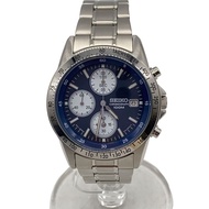 SEIKO mens watches quartz wrist watch analogues stainless NVY SLV SS 7T92-0DW0 Direct from Japan Sec