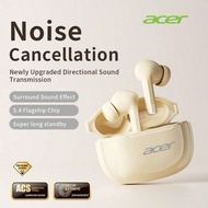[Acer ของแท้อย่างเป็นทางการ] ดีไซน์ใส่ในหู หูฟังไร้สาย TWS เสียงเบสแรงกล้า แลตเทนซี่ต่ำสำหรับเกม สวม