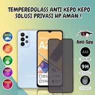 TEMPERED GLASS BLACK MATTE ANTI GLARE SAMSUNG A23 ( SM-A235F, ) ( SM-A235F/DS ) ( SM-A235F/DSN ) ( S