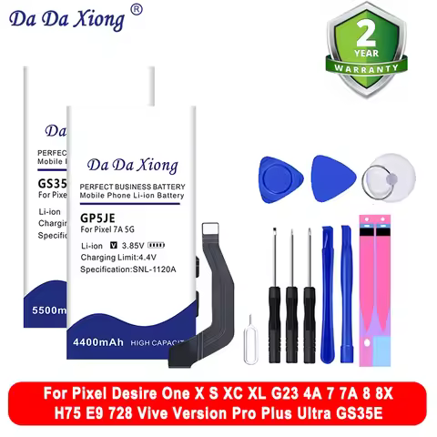 BM23100 BJ75100 Battery For HTC Google Pixel Desire One X S XC XL G23 4A 7 7A 8 8X H75 E9 728 Vive V