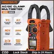 HOMTOOLS HM803A/D AC/DC Clamp Meter 1000V/1000A Ampere Clamp Meter 0MHz Clamp Meter